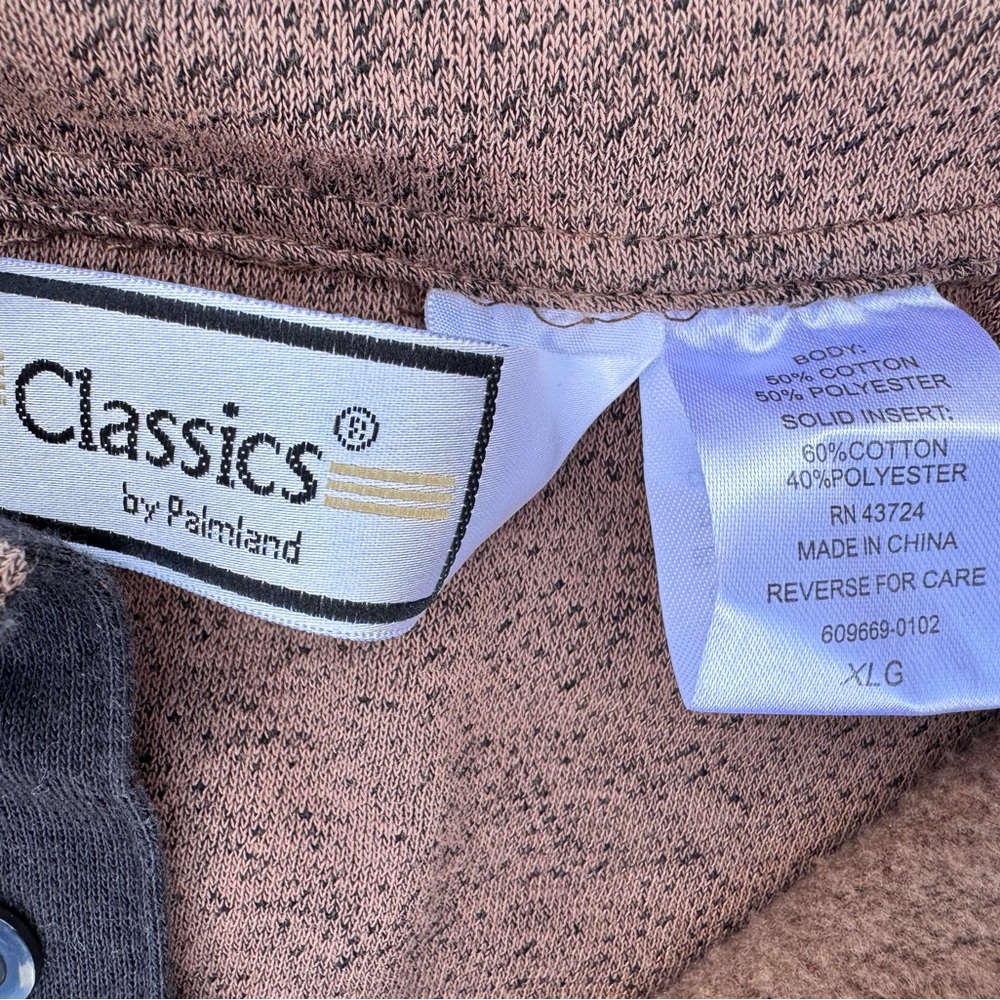 Classics by Palmland Pullover XL Striped Colorblock Streetwear 90s Y2K Sweater - Picture 6 of 7